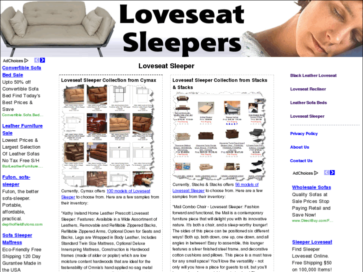 www.loveseatsleeper.net