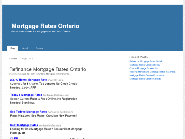 www.mortgageratesontario.net