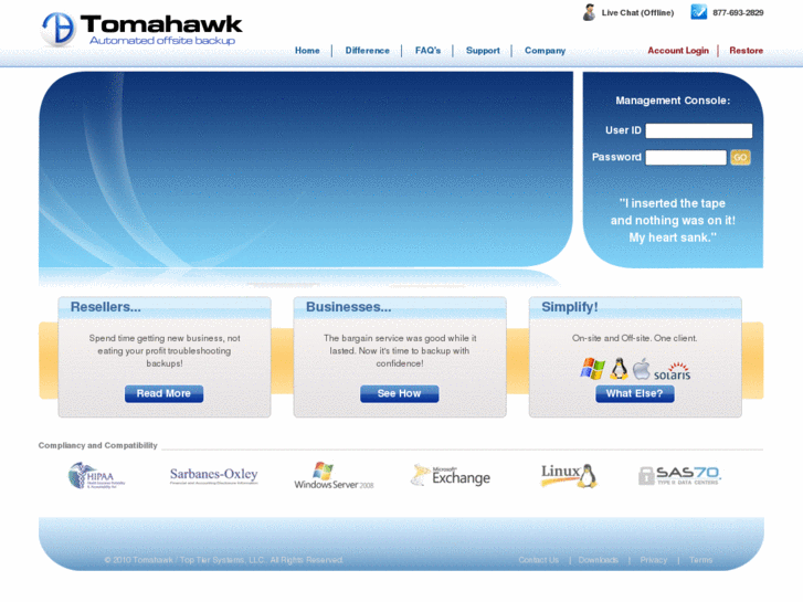 www.tomahawkbackup.com