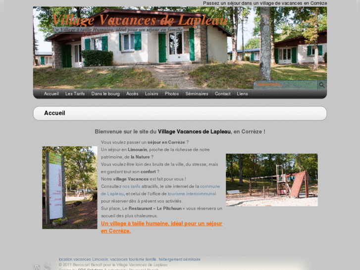 www.village-vacances-lapleau.com