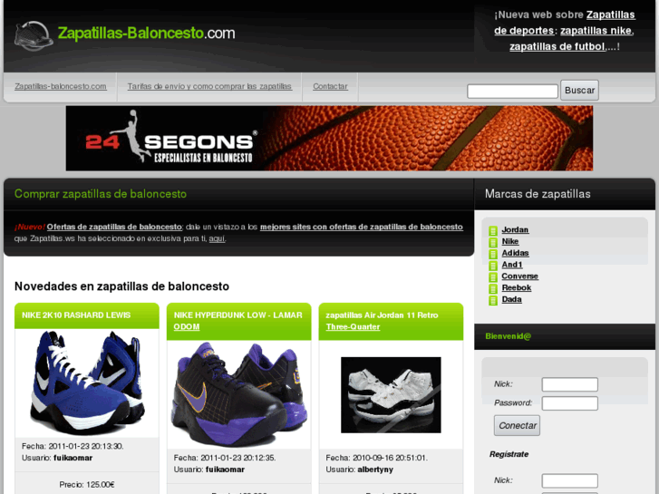 www.zapatillas-baloncesto.com