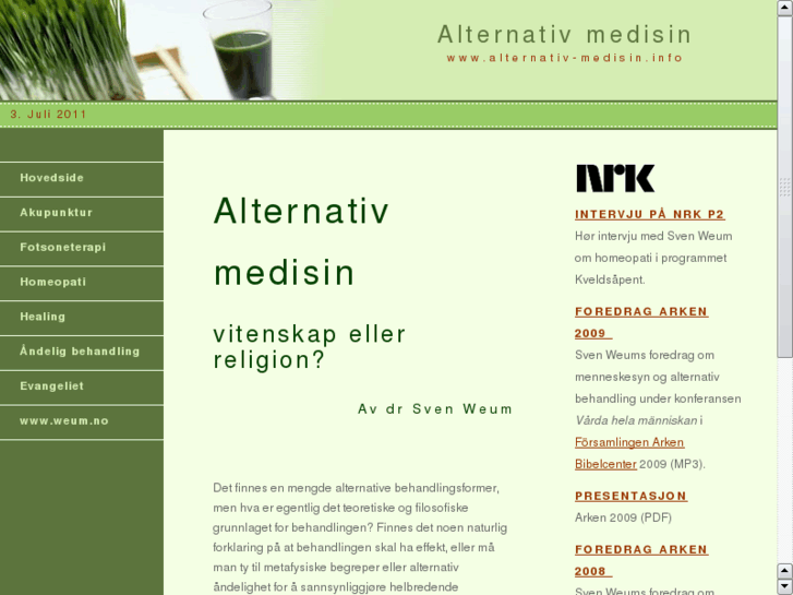 www.alternativ-medisin.info