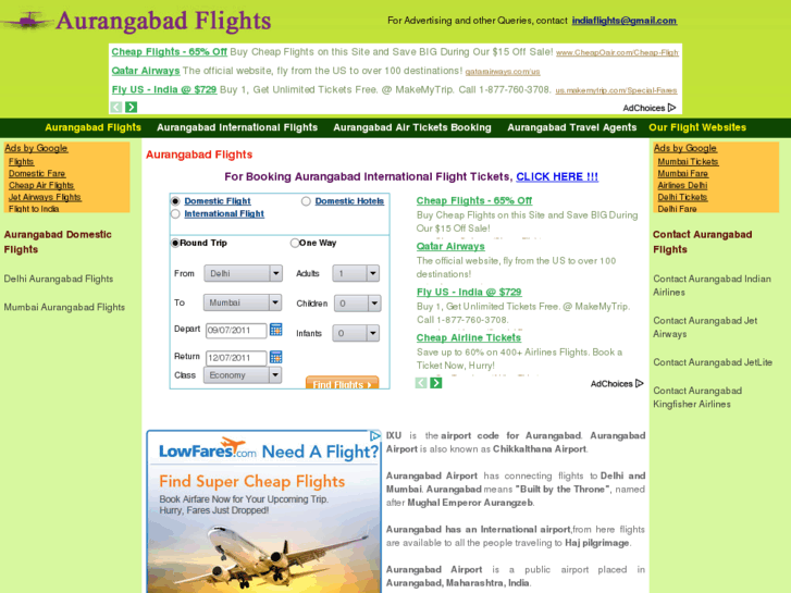 www.aurangabadflights.com