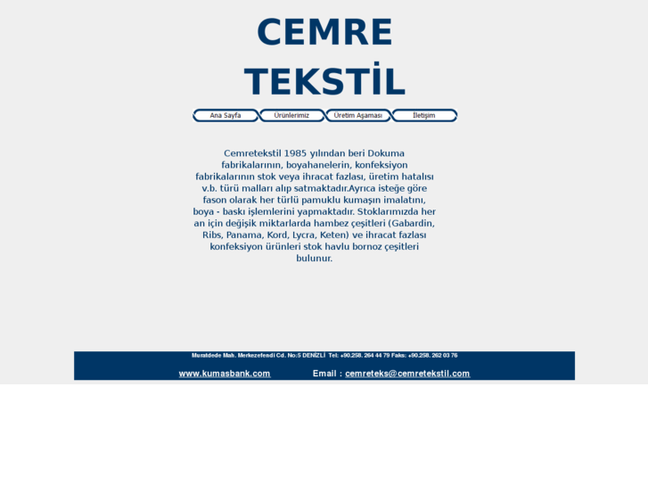 www.cemretekstil.com