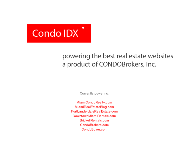 www.condoidx.com