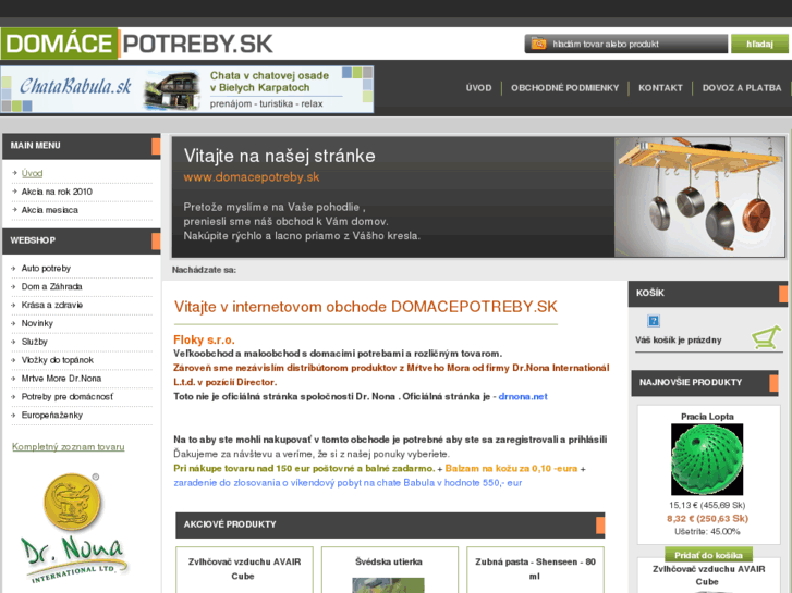 www.domacepotreby.sk