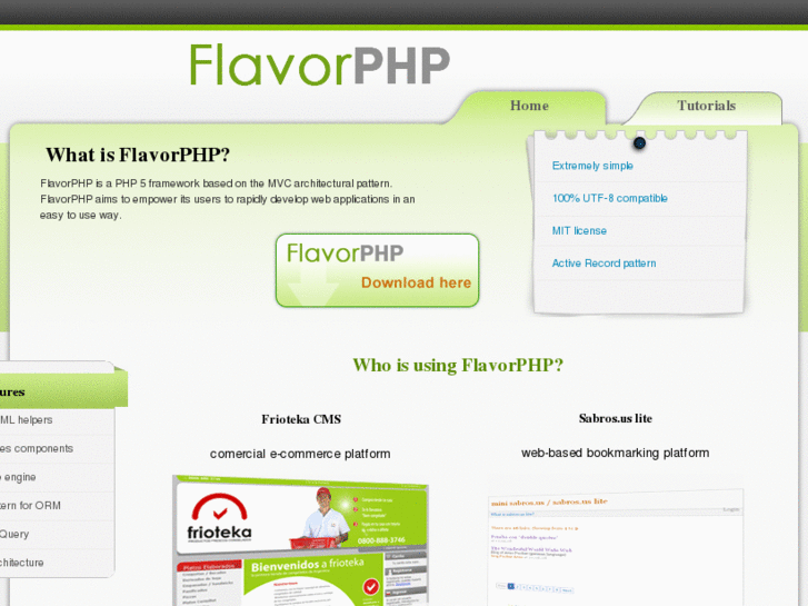 www.flavorphp.com