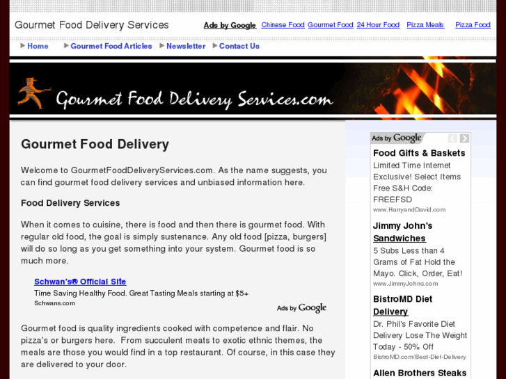 www.gourmetfooddeliveryservices.com