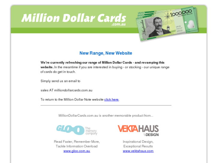 www.milliondollarcards.com.au