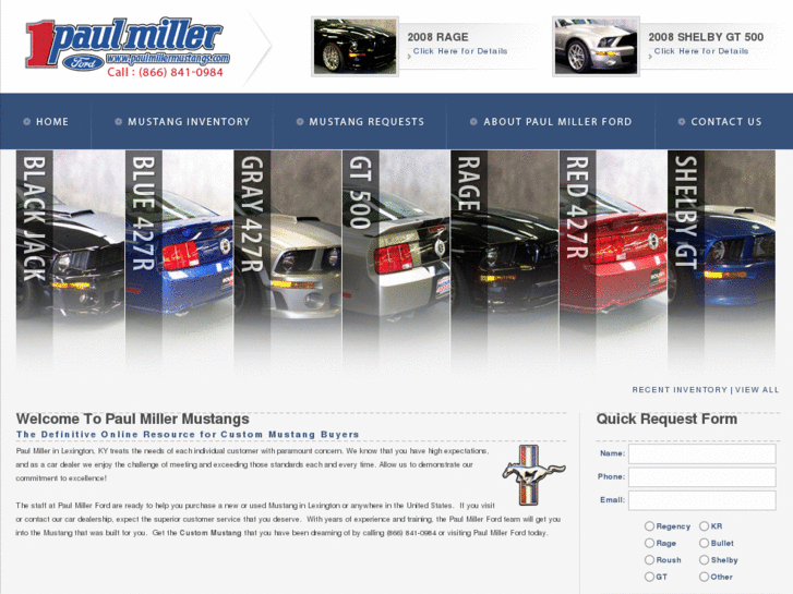 www.paulmillermustangs.com