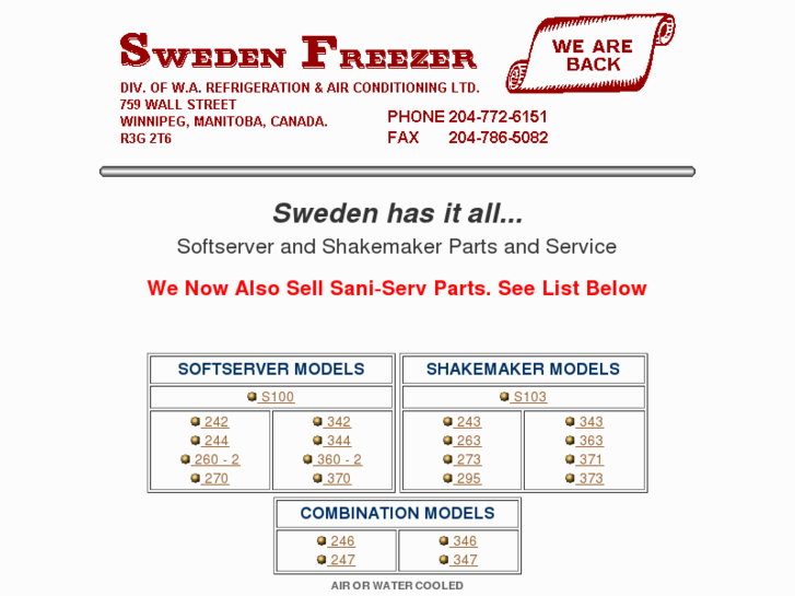 www.swedenfreezer.com