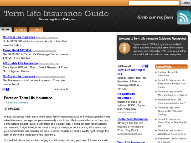 www.termlifeinsurance2.com