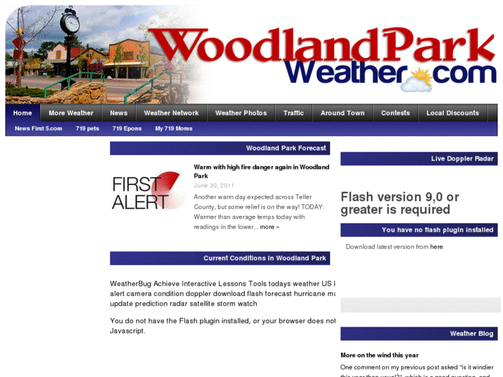 www.woodlandparkweather.com