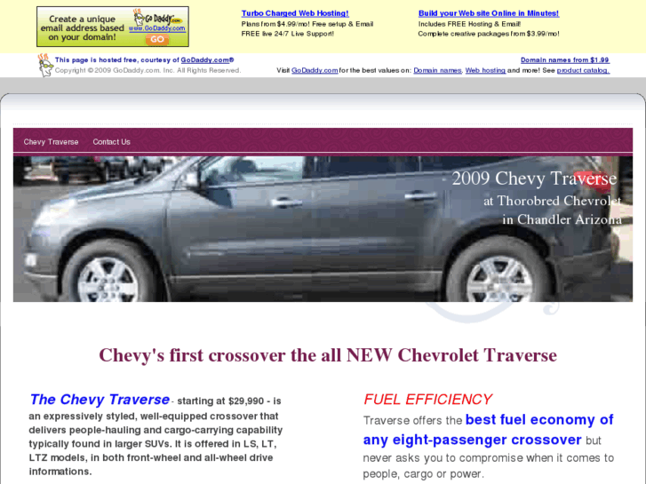 www.chevytraverse-thorobredchevrolet.com