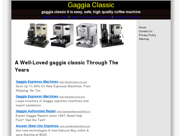 www.gaggiaclassic.net