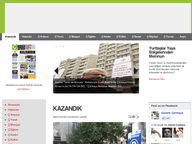 www.gazetecankaya.com