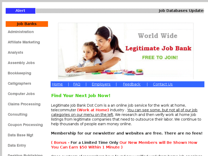 www.legitimatejobbank.com