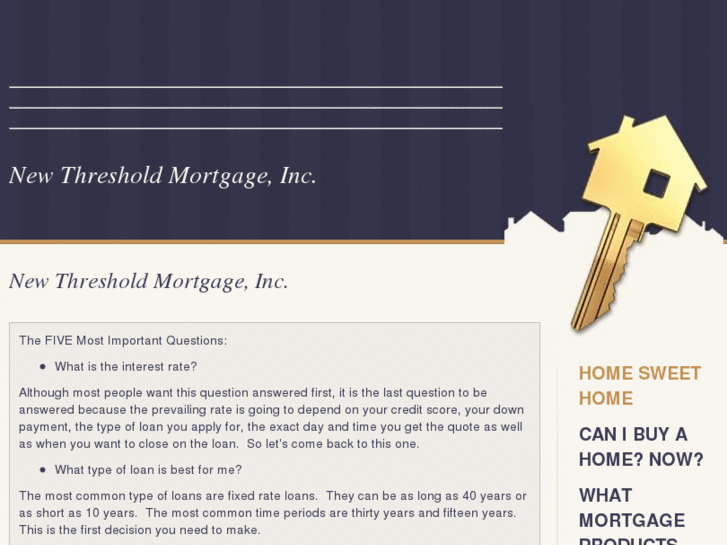 www.newthresholdmortgage.com