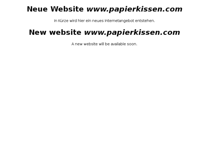 www.papierkissen.com