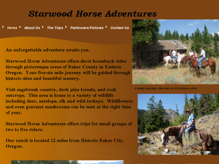 www.starwoodhorseadventures.com