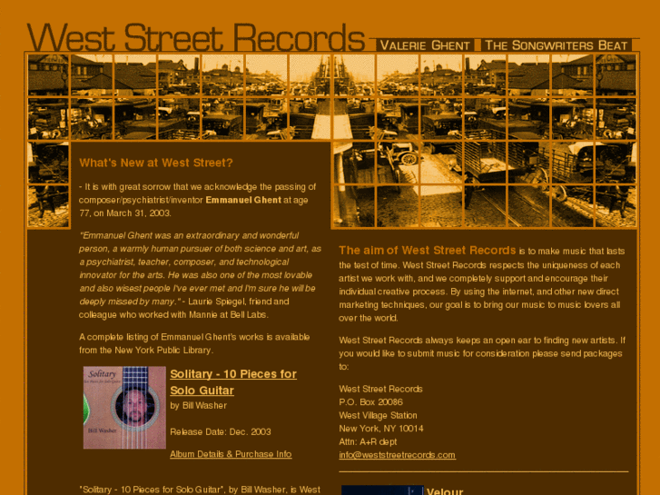 www.weststreetrecords.com