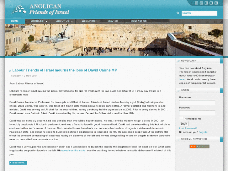 www.anglicansforisrael.com