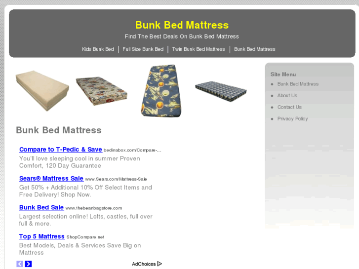 www.bunk-bed-mattress.org