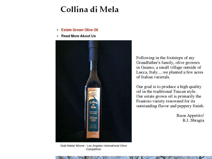 www.collinadimelaoliveoil.com