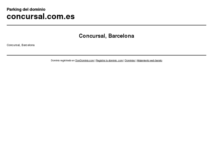 www.concursal.com.es