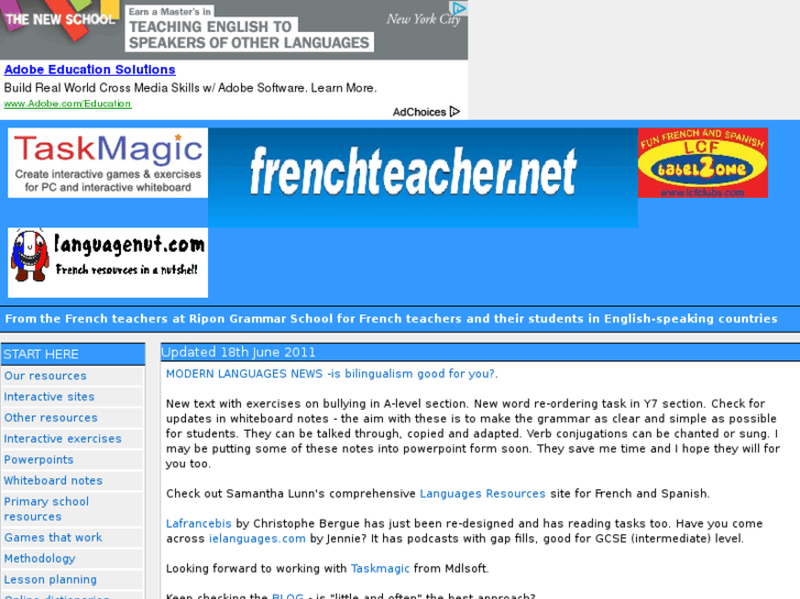 www.frenchteacher.net