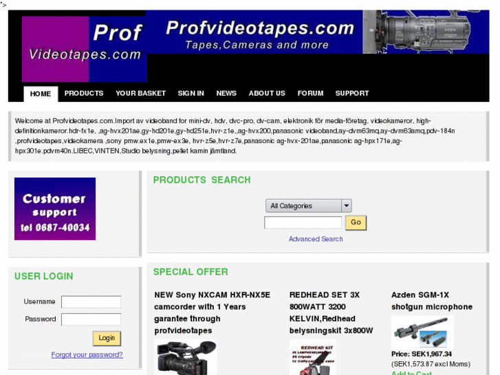 www.profvideotapes.com