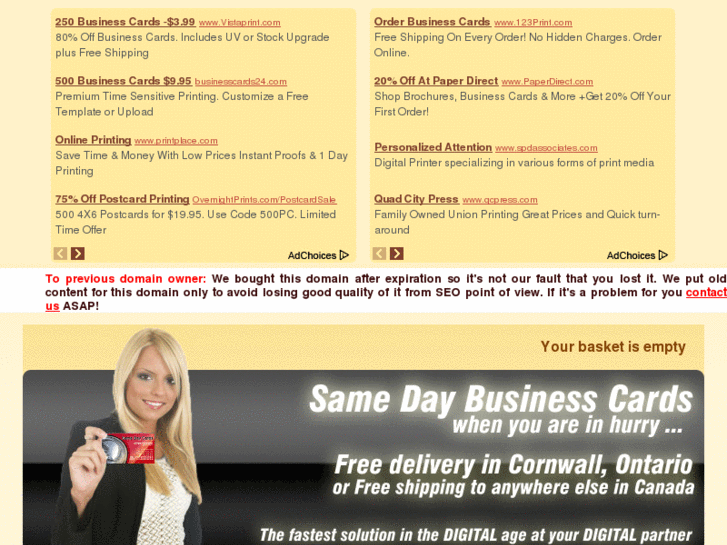 www.sameday-businesscards.ca