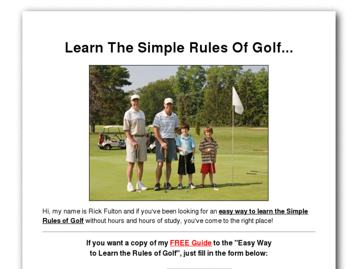 www.simplerulesofgolf.com