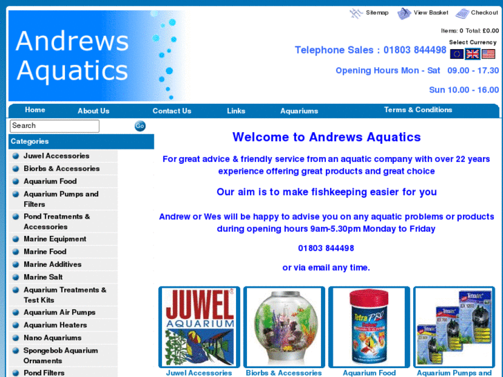 www.andrewsaquatics.co.uk