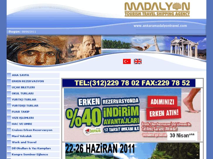 www.ankaramadalyontravel.com