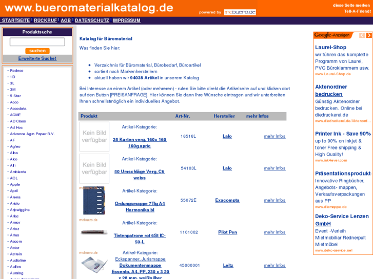 www.bueromaterialkatalog.de