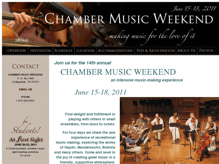 www.chambermusicweekend.org