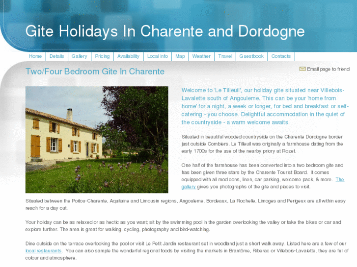 www.charente-dordogne-gites.com