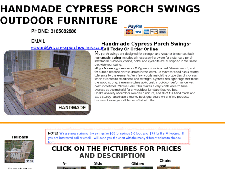 www.cypressporchswings.com