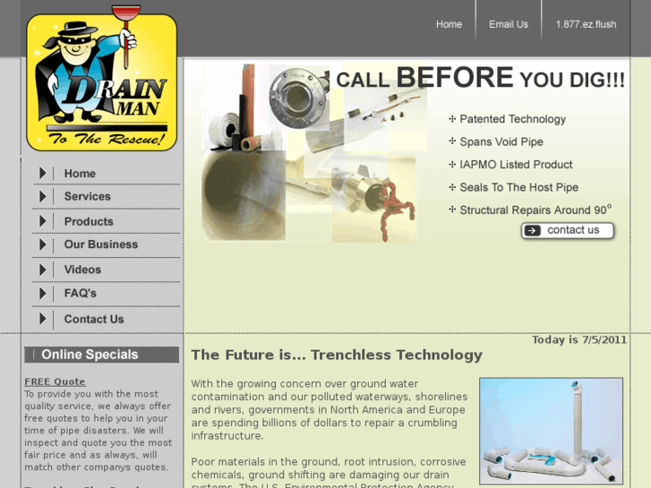 www.drainmansd.com