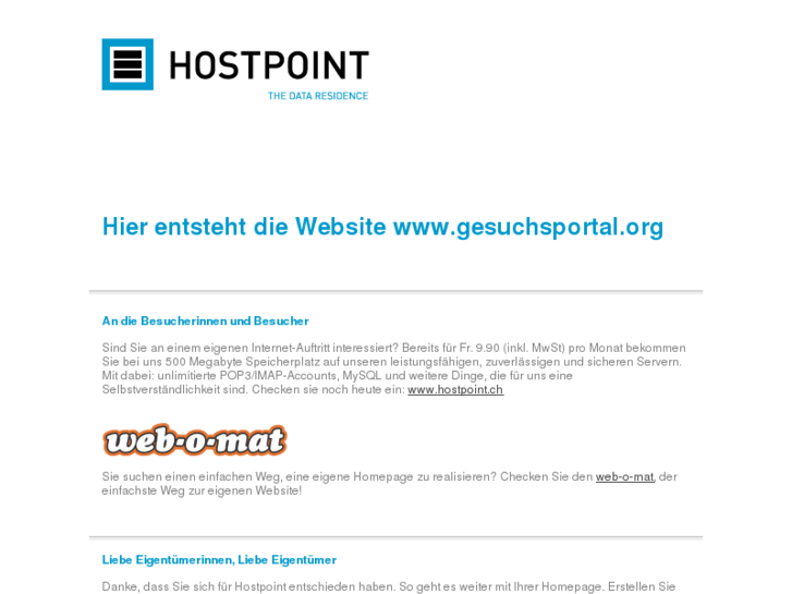 www.gesuchsportal.org