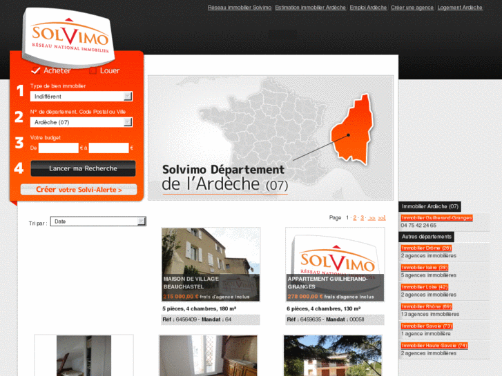 www.immobilier-ardeche-solvimo.com