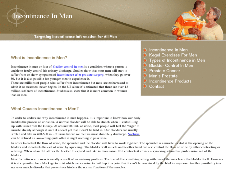 www.incontinenceinmen.com