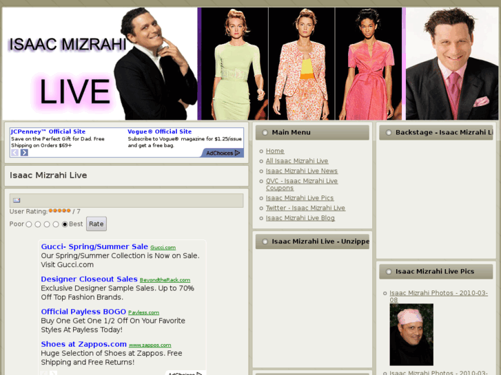 www.isaacmizrahilive.com