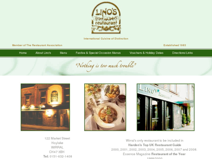 www.linosrestaurant.co.uk