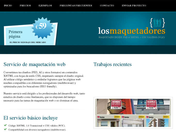 www.losmaquetadores.com