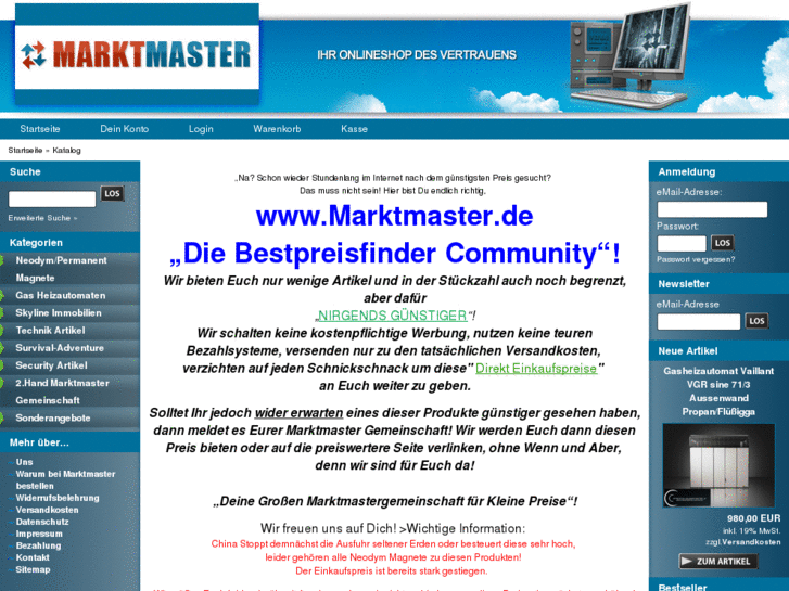 www.marktmaster.net