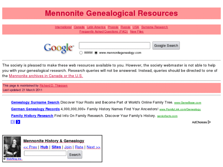 www.mennonitegenealogy.com