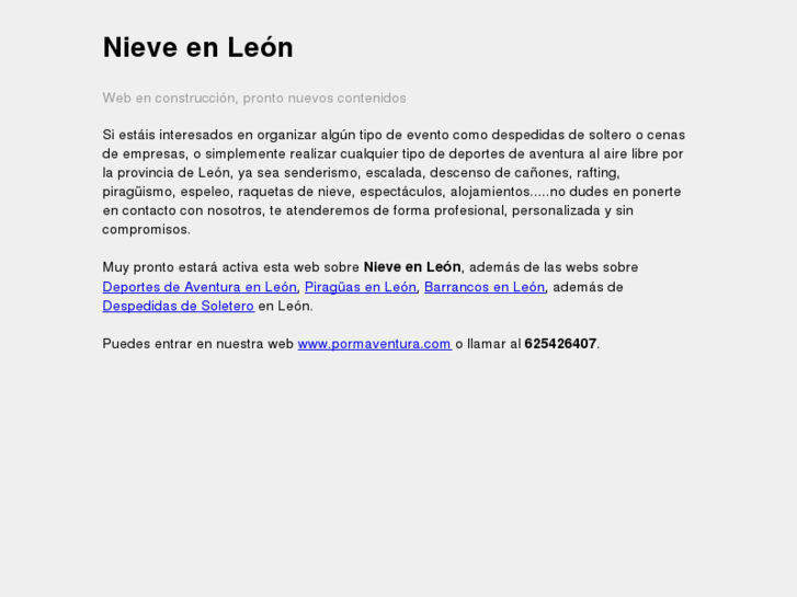 www.nieveenleon.com