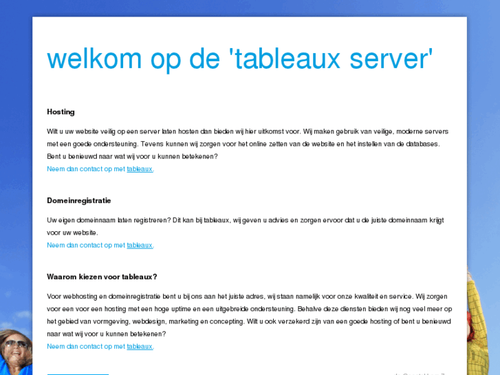 www.tableauxserver.nl